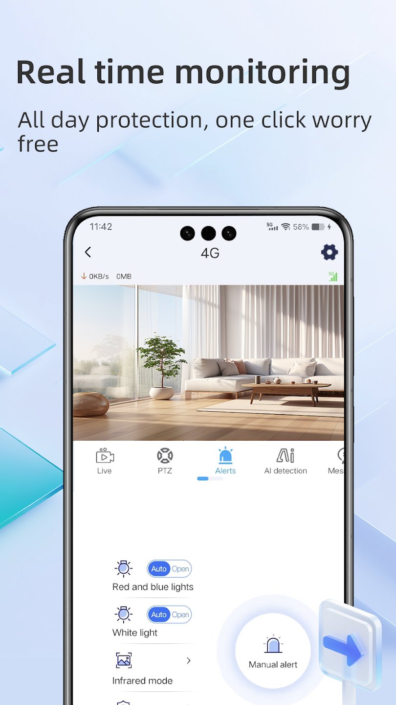 App live view screen